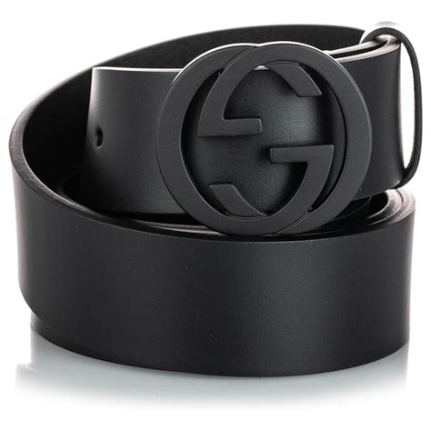 ceinture gucci homme noir